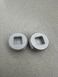 1965-72 CHEVY 396 427 454 CYLINDER HEAD PLUGS 1-1/4 NEW GM NOS ALUMINUM PAIR - Picture 1 of 5