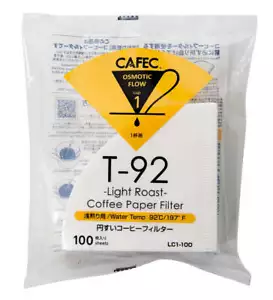 CAFEC Kaffeefilter Light Roast Coffee Cup 1, 100 Stück - Made in Japan - Bild 1 von 1