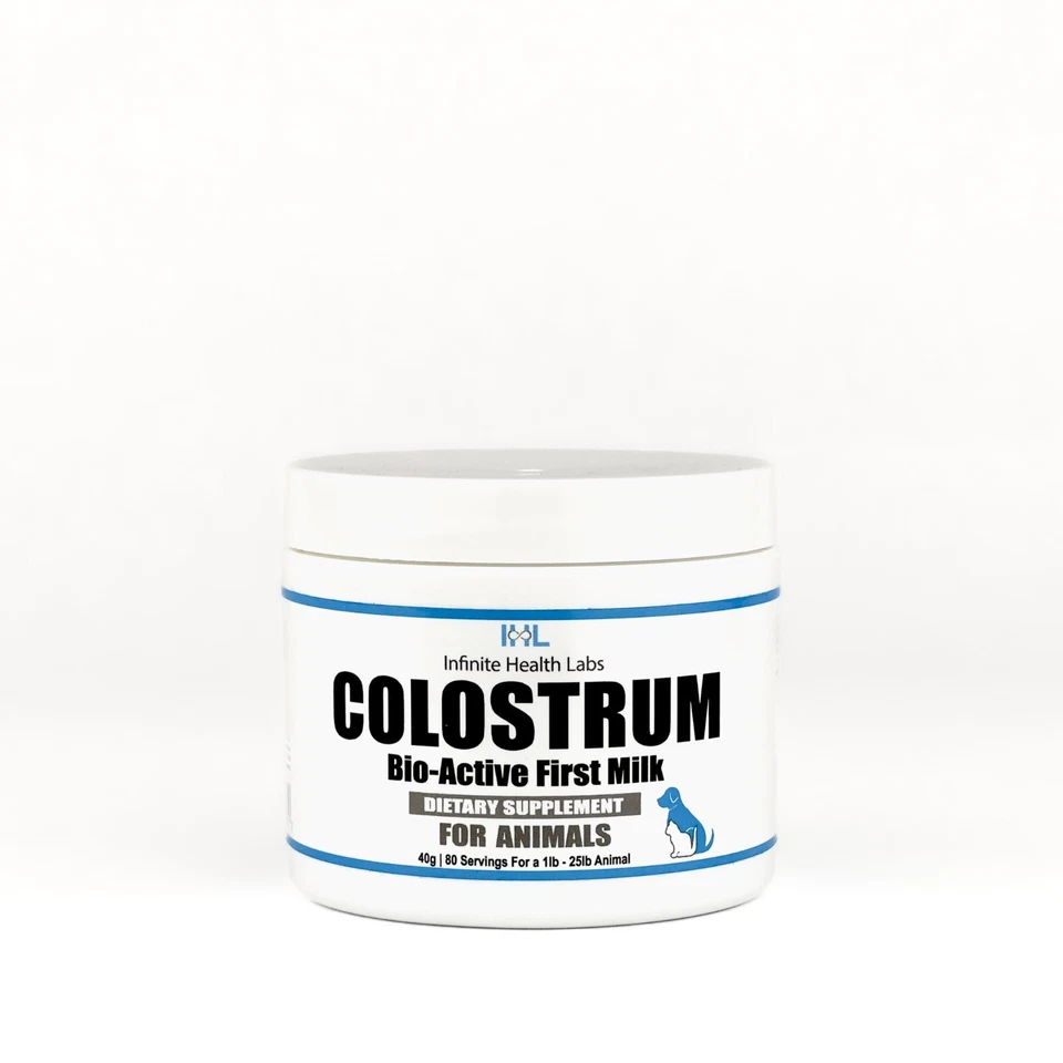 Calostro bovino para perros, gatos, cachorros, gatitos y mascotas - Calostro en polvo Foto 1 de 4
