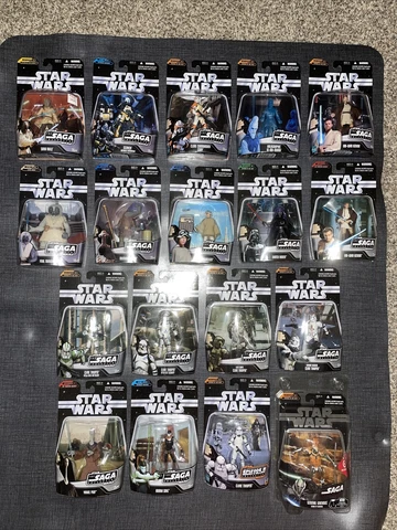 Star Wars The Saga Collection 2006 Hasbro Action Figure Lot w Demise of Grievous Cover