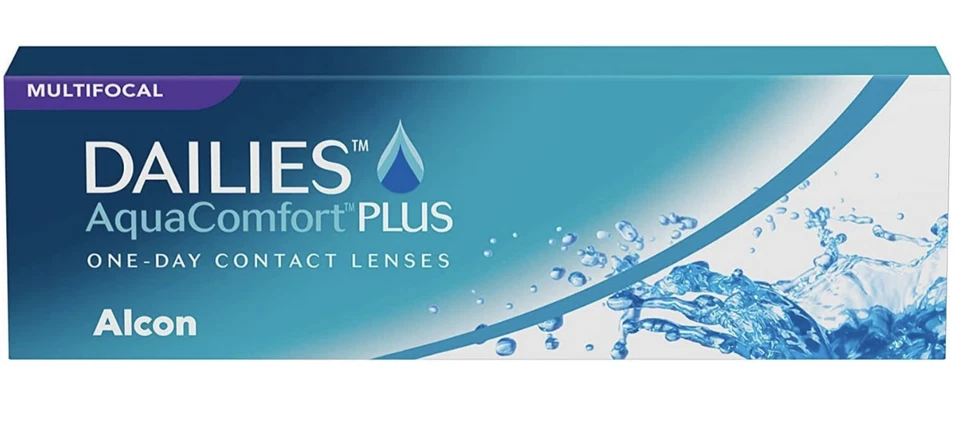 Dailies AquaComfort Plus Multifocal 28 Stück BC 8.7 mm / DIA 14.0 mm / ADD HIGH - Bild 1 von 1