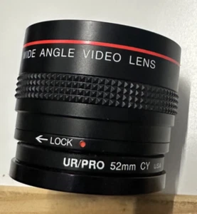 Lente subacuática de video Vivitar 0,5X gran angular UR/Pro 52 mm CY - Imagen 1 de 3