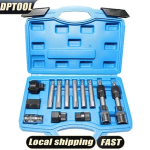 Alternator Pulley Decoupler 13-Piece Socket Set – Pulley Removal Tool Kit - Picture 1 of 7