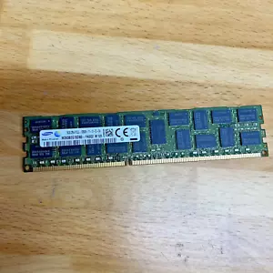 Samsung 16GB 2RX4 PC3L-12800R -11-12-E2-D4 RDIMM RAM M393B2G70DB0 - Picture 1 of 3