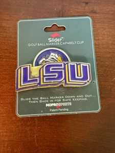 Linkswalker Golf Slider Hat Clip Belt Clip LSU Louisiana State University Tigers - Picture 1 of 1