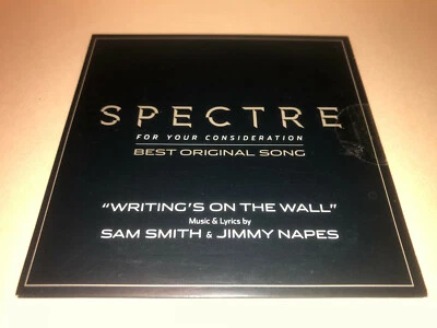 007 James Bond Spectre CD hit single Sam Smith best song FYC oscar awards promo - Изображение 1 из 3