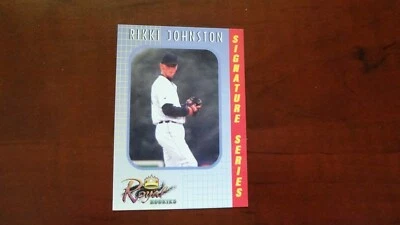 2000 ROYAL ROOKIES RIKKI JOHNSTON  #31  BASEBALL CARD - Image 1 of 2