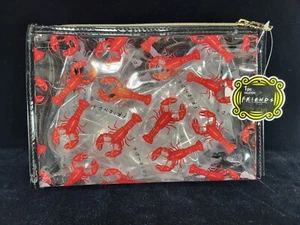 FRIENDS 90er TV transparente Kosmetiktasche Clutch rot Hummer Friends 2022 Conair LLC NEU - Bild 1 von 9