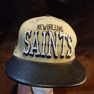 New Orleans Saints Hat Autographed Snap Back