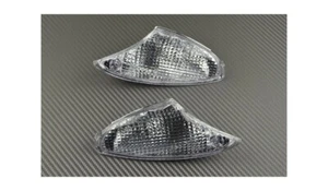 Pair of Clear AVDB Front Turn Signals indicators BMW K1300S K1300 S 2009-2015 - Picture 1 of 2