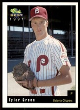 1991 Classic Best Batavia Clippers Tyler Green Batavia Clippers #20