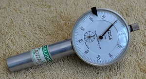 TECLOCK MACHINIST 0,01 MM INDICATORE DOPPIO QUADRANTE MADE IN JAPAN - Foto 1 di 8