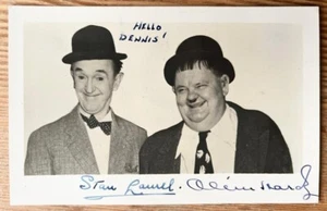 Oliver Hardy & Stan Laurel ~ Hand-signed Autographed Photograph - Picture 1 of 4