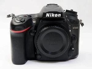 Nikon D7200 24.2MP Digital SLR Camera Black Body DX Full HD Excellent from Japan - Picture 1 of 4