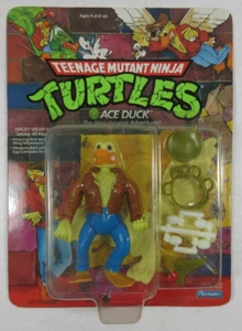 Nuova action figure "ACE DUCK" Teenage Mutant Ninja Turtles Playmates 1989 TMNT - Foto 1 di 2