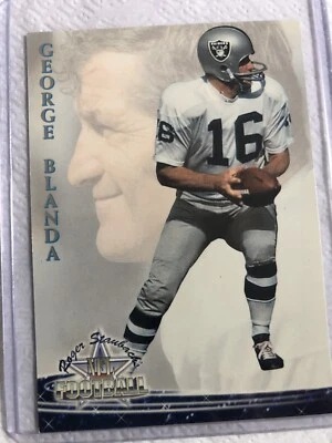 94 Roger Staubach Football George Blanda - Image 1 of 3