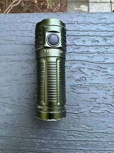 ThruNite T1 1500 Lumen Rechargeable EDC Flashlight , Green NW or CW,used - Picture 1 of 8