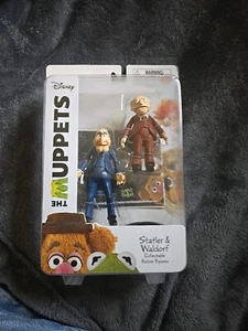 STATLER & WALDORF Action Figures THE MUPPETS Diamond Select Toys DISNEY 2016 - Picture 1 of 2