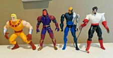 1994 1995 X-Men Black Tom Reza Sabretooth Exodus Marvel Toy Biz lot