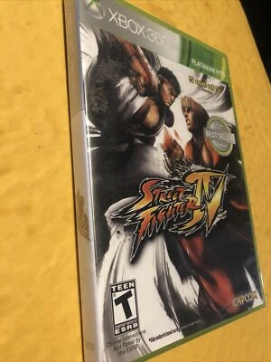 Street Fighter IV Microsoft Xbox 360 New Factory Sealed Platinum Hits - Image 1 of 4