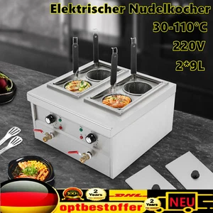 Nudelkocher Pastakocher Teigwarenkocher Pasta Station Elektro 4 Körben - Bild 1 von 20