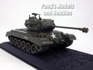 M26 (M-26) Pershing Main Battle Tank 1/72 Scale Diecast Model by Amercom - Picture 1 of 7