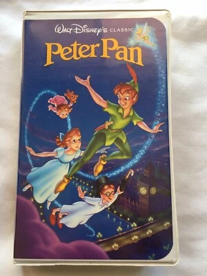 Disney Peter Pan VHS Diamond Edition Movie Foto 1 de 4