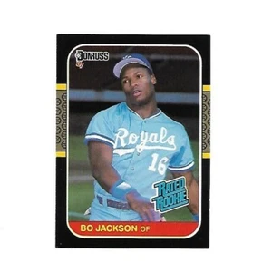1987 DONRUSS - BO JACKSON ROOKIE - KANSAS CITY ROYALS - RC - Picture 1 of 2
