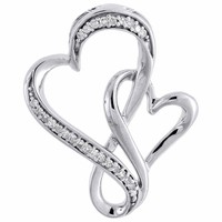 Real 10k solide or jaune Flat Diamond Cut dollar argent signe charme pendentif.