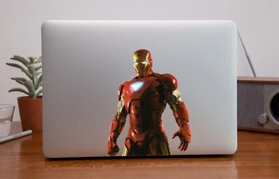 lron Man Apple MacBook / Air/Pro 13" Sticker Skin Decal - Image 1 of 4