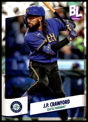 2024 J.P. Crawford Topps Big League BASEBALL #107 Seattle Mariners - Image 1 of 2