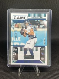 Will Levis 2024 Panini Contenders /75 Teal Game Ticket #95 Tennessee Titans - Picture 1 of 3