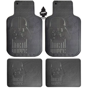 Star Wars Darth Vader Heavy Duty Rubber Car Floor Mats Set For Chevrolet - Picture 1 of 11