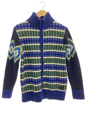 G-STAR RAW RIB JACQUARD CREMALLERA PUNTO L S S Lana AZUL Foto 1 de 4