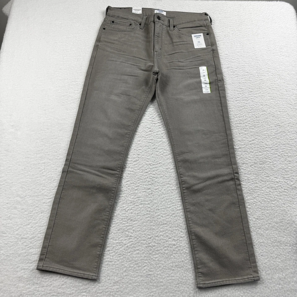 Denizen Levi Jeans Para Hombre 33x30 Gris 216 Slim Elastizado Grunge Escuela Denim Foto 1 de 4
