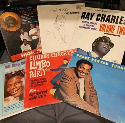 R&B, Jazz, Pop, Funk, Disco Lot Of 6 African American Singer... SEE PIC! - Image 1 of 4