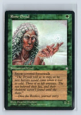 (2x) RIME DRYAD – MTG Magic the Gathering Card – Ice Age – Common - Image 1 of 4