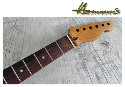 TL Roasted Canadian Maple Neck, Pau Ferro Fretboard, Natur Nitro Satin, TRW-07 - Bild 1 von 4