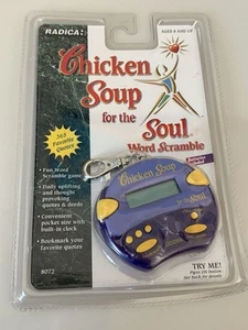 Radica Hühnersuppe für die Seele Word Scramble (1999) NEU VERSIEGELT - Bild 1 von 2
