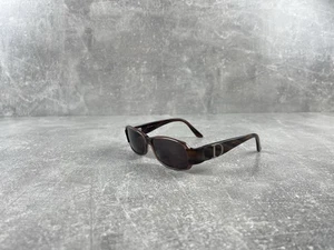 Christian Dior Vintage Sonnenbrille Schildpatt Oval Braun Acetat Made in Italy - Bild 1 von 10