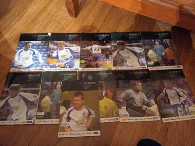 11 X Bury Fc Football Programmes  2005/06 Season. - Image 1 of 4