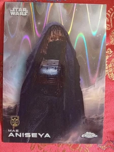 Mae Aniseya 2025 Topps Chrome Star Wars RAYWAVE REFRACTOR #86 the acolyte - Picture 1 of 1