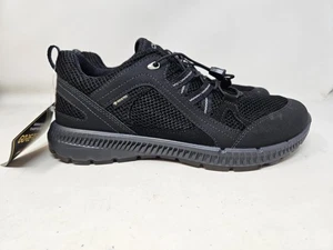 ecco trainers bnwt size 39 UK 6 gore-tex NEW with tags Terracruise black - Picture 1 of 5