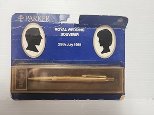 Pluma Jotter Souvenir Parker Royal Wedding Sellada K - Imagen 1 de 4