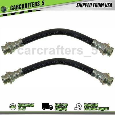 2 mangueras hidráulicas de freno externo delantero para camioneta Dodge W200 W300 72-74 3,7 L Foto 1 de 4