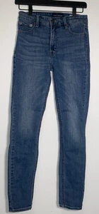 Lucky Brand Jeans Women's Blue Bridgette High Rise Skinny Jeans Size 4/27 R - Picture 1 of 10