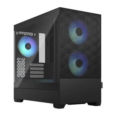 Fractal Design Pop Mini Air Rgb Black Tg Gaming Case W/ Clear Glass Window Micro - Image 1 of 3