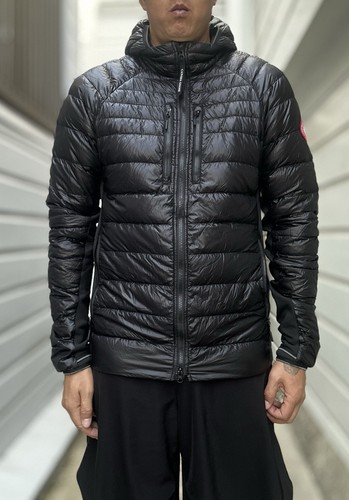 Canada Goose Hybridge Lite piumino cappotto con cappuccio nero usatoatamente delica gran