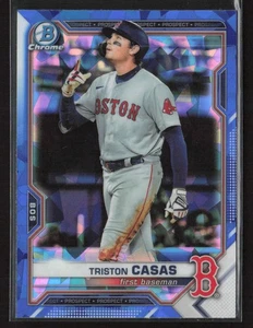 Triston Casas 2021 Bowman Draft Sapphire Edition #BDC-173 Boston Red Sox - Picture 1 of 2