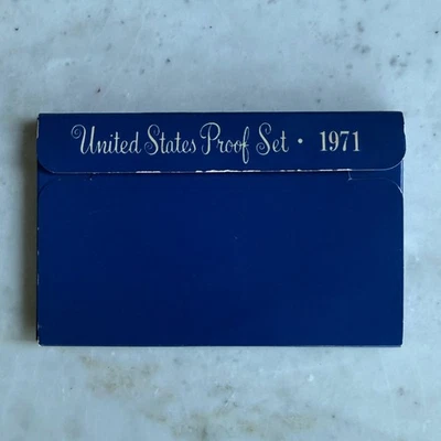 1971 US Mint 5 Coin Proof Set, Original Packaging - Image 1 of 3